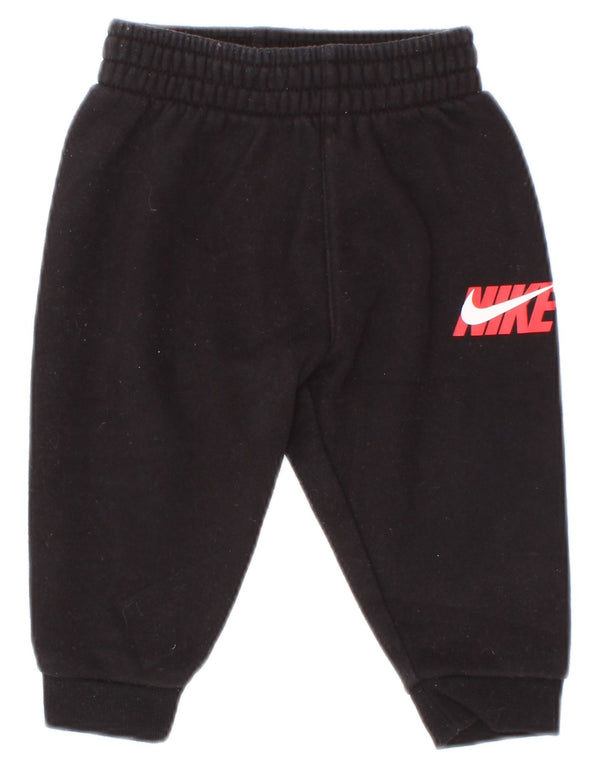 Nike Baby Boys Graphic Joggers Trenirke hlače 6-9 mjeseci crni pamuk