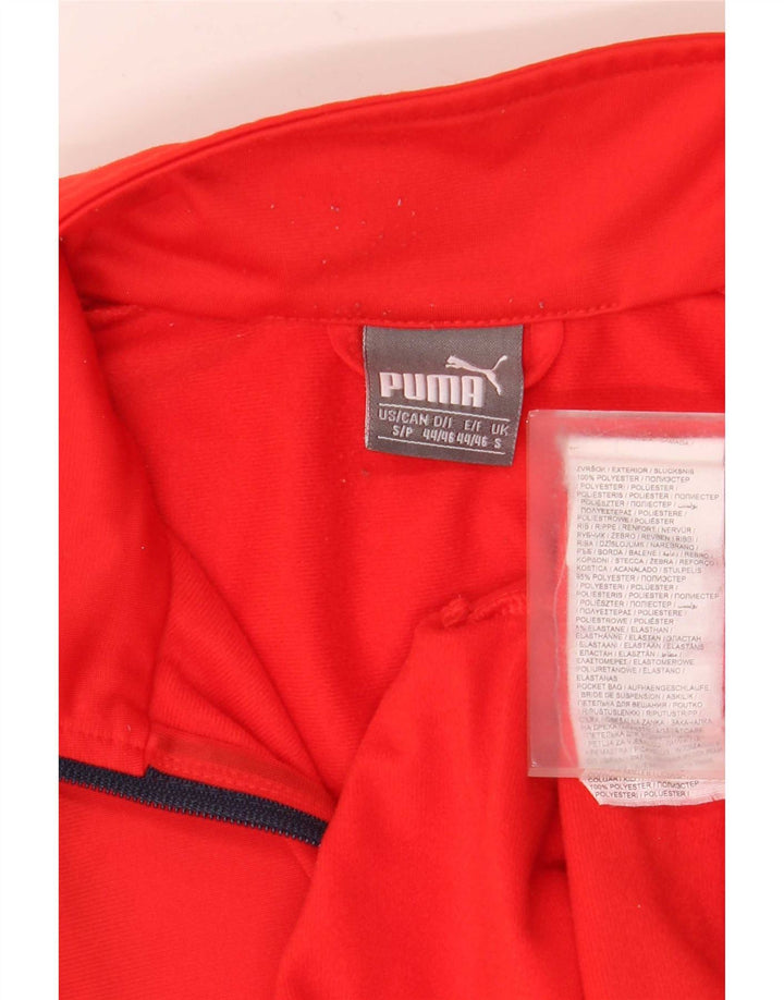 Puma muška gornja jakna trenirke Mala crvena poliester