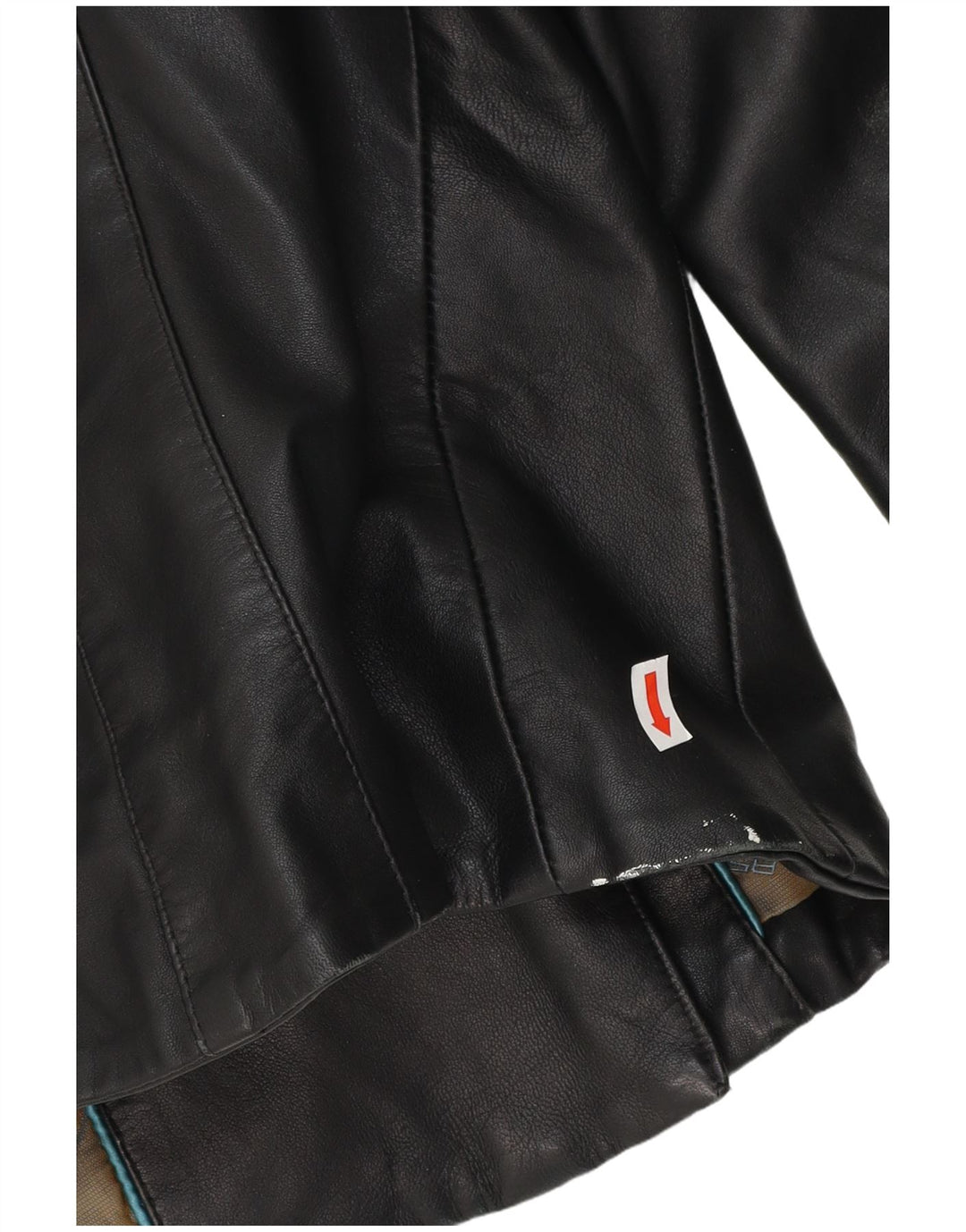 ASHWOOD ženska kožna biciklistička jakna UK 8 Mala crna kožna