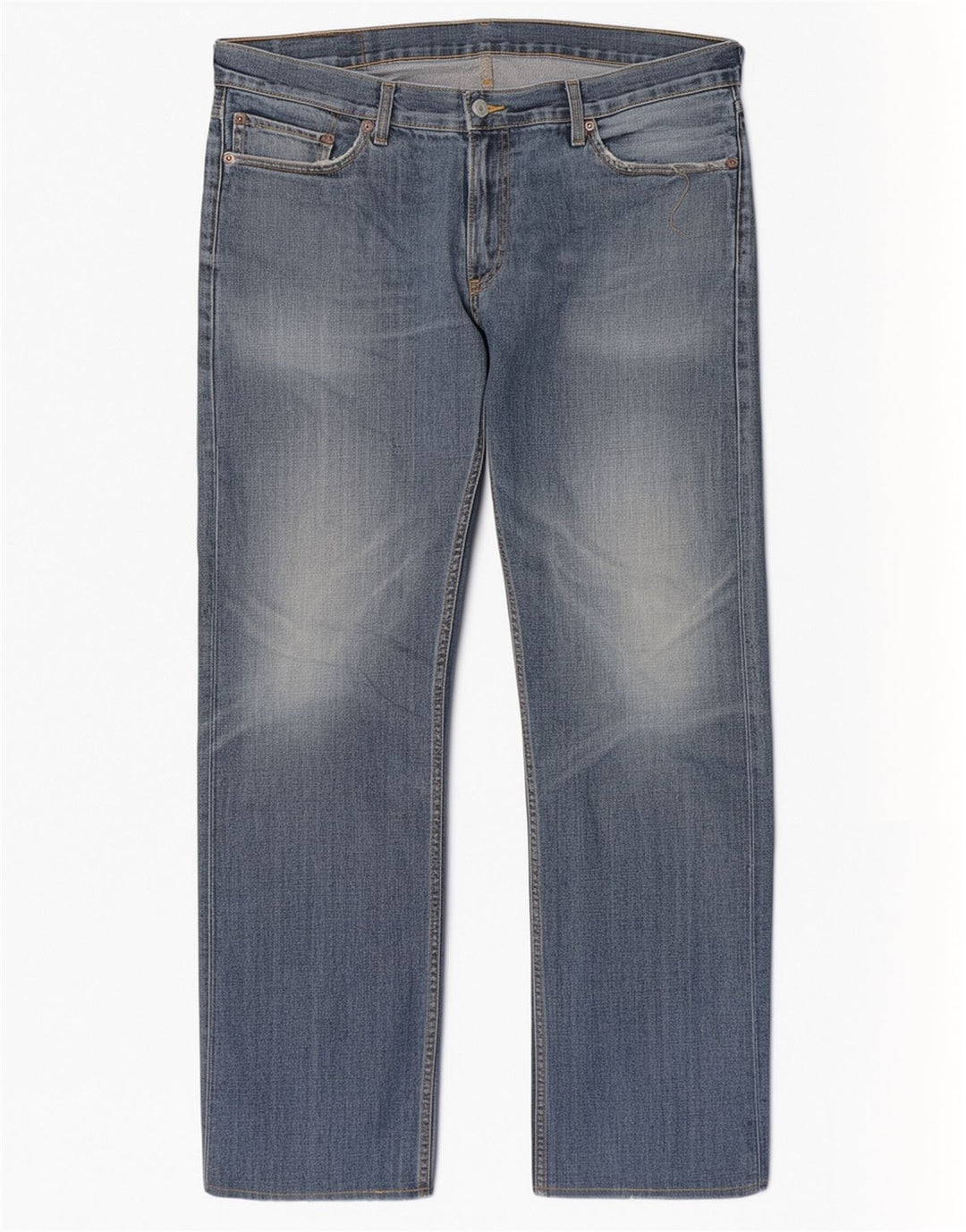 Levi's muške 514 ravne traperice W36 L31 plavi pamuk