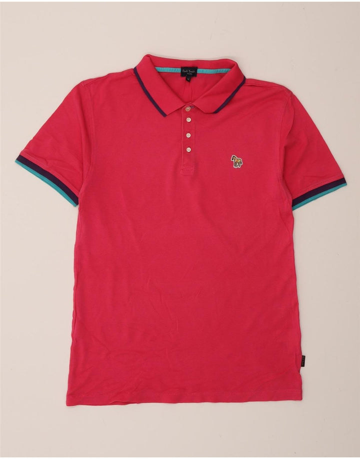 Paul Smith Muška polo majica Srednje ružičasti pamuk