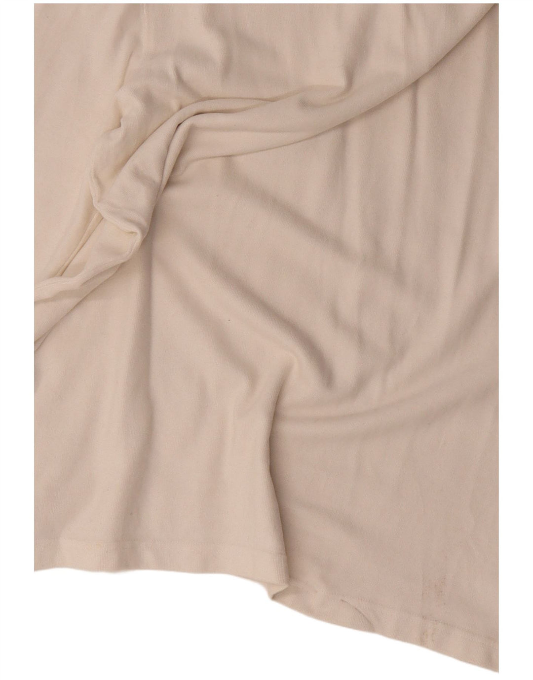 CREW ODJEĆA Muška polo majica dugih rukava Velika bijela pamučna