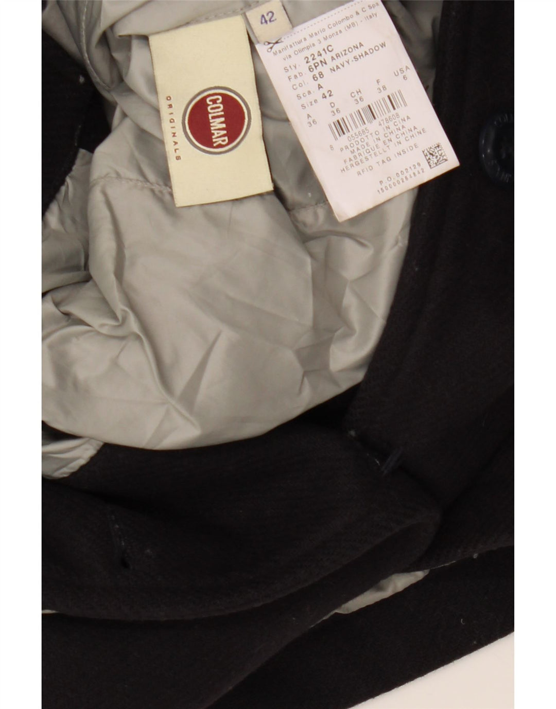 COLMAR Ženski kaput IT 42 Mala tamnoplava vuna