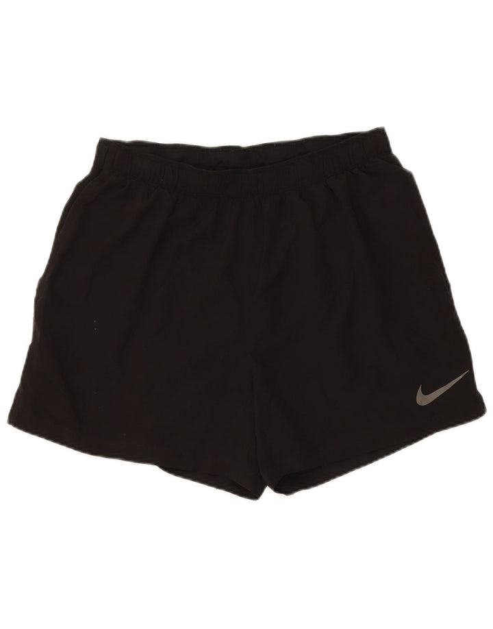 Nike ženske sportske kratke hlače UK 14 veliki crni poliester