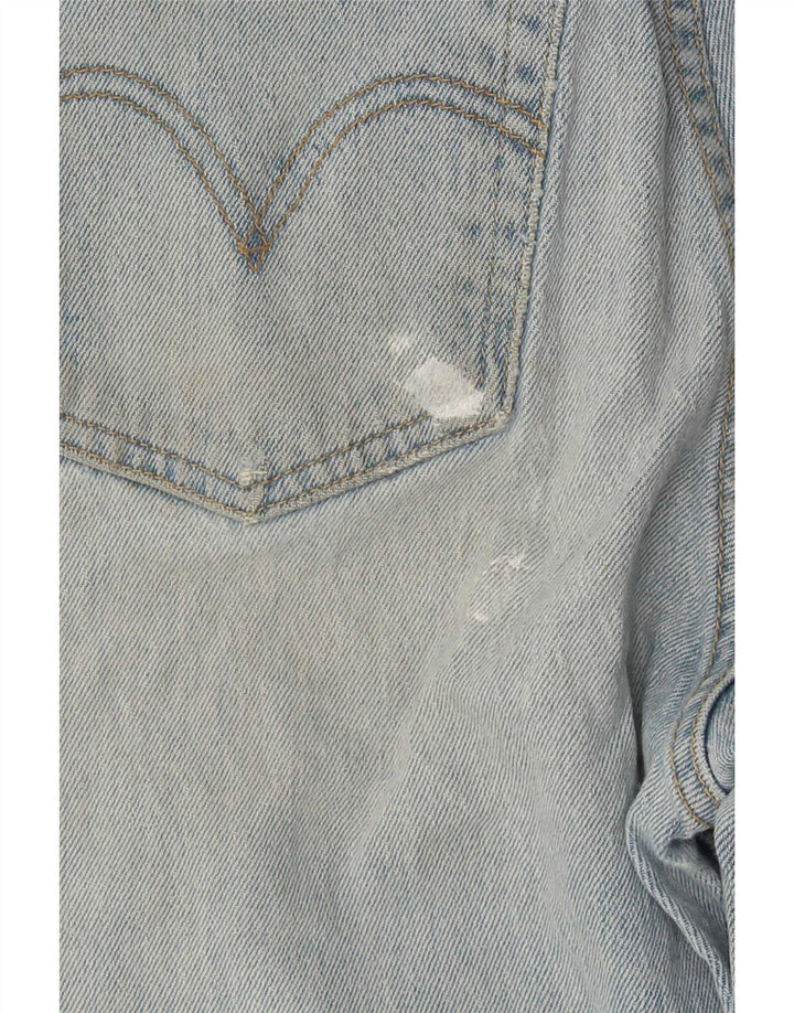 Levi's ženske ravne traperice s grudom W27 L29, plavi pamuk