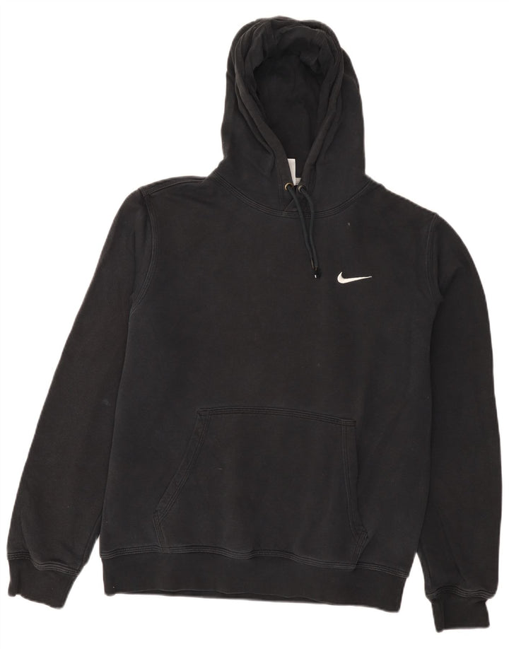 Nike muška majica s kapuljačom Srednje crni pamuk