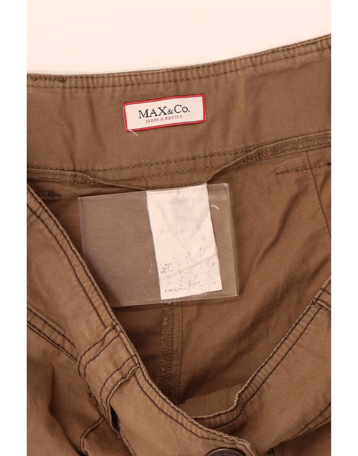 Max&Co. Ženske bermude W30 srednje smeđe