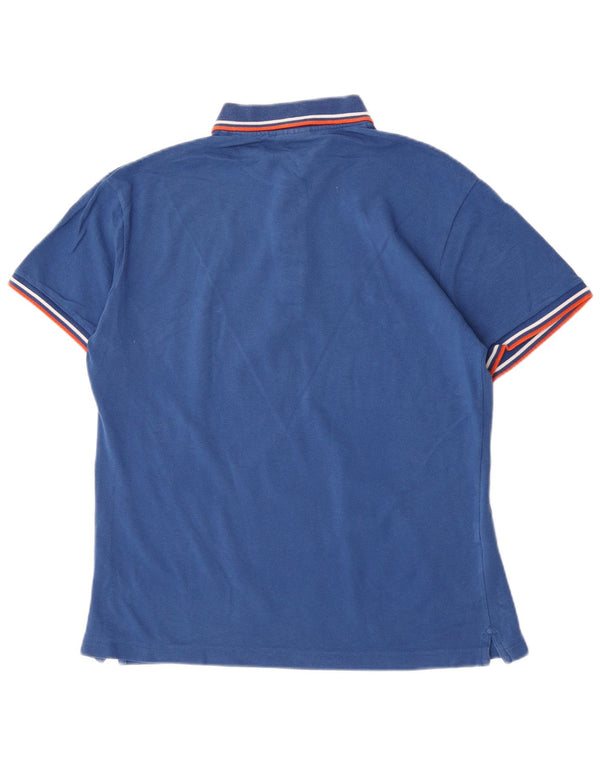 Lacoste muška uska polo majica veličine 6 XL, pamuk na plave pruge