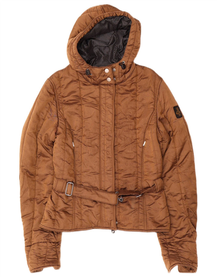 Refrigiwear ženska vjetrovka s kapuljačom Cruz UK 20 2XL smeđa poliamidna