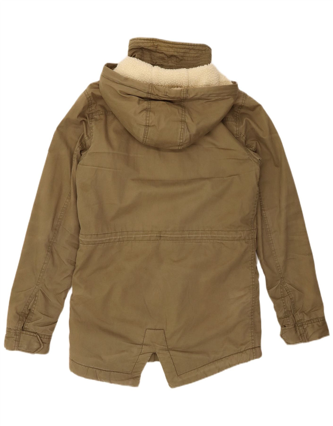 SUPERDRY Muška The Rookie Sherpa Parka jakna s kapuljačom UK 36 Mala kaki