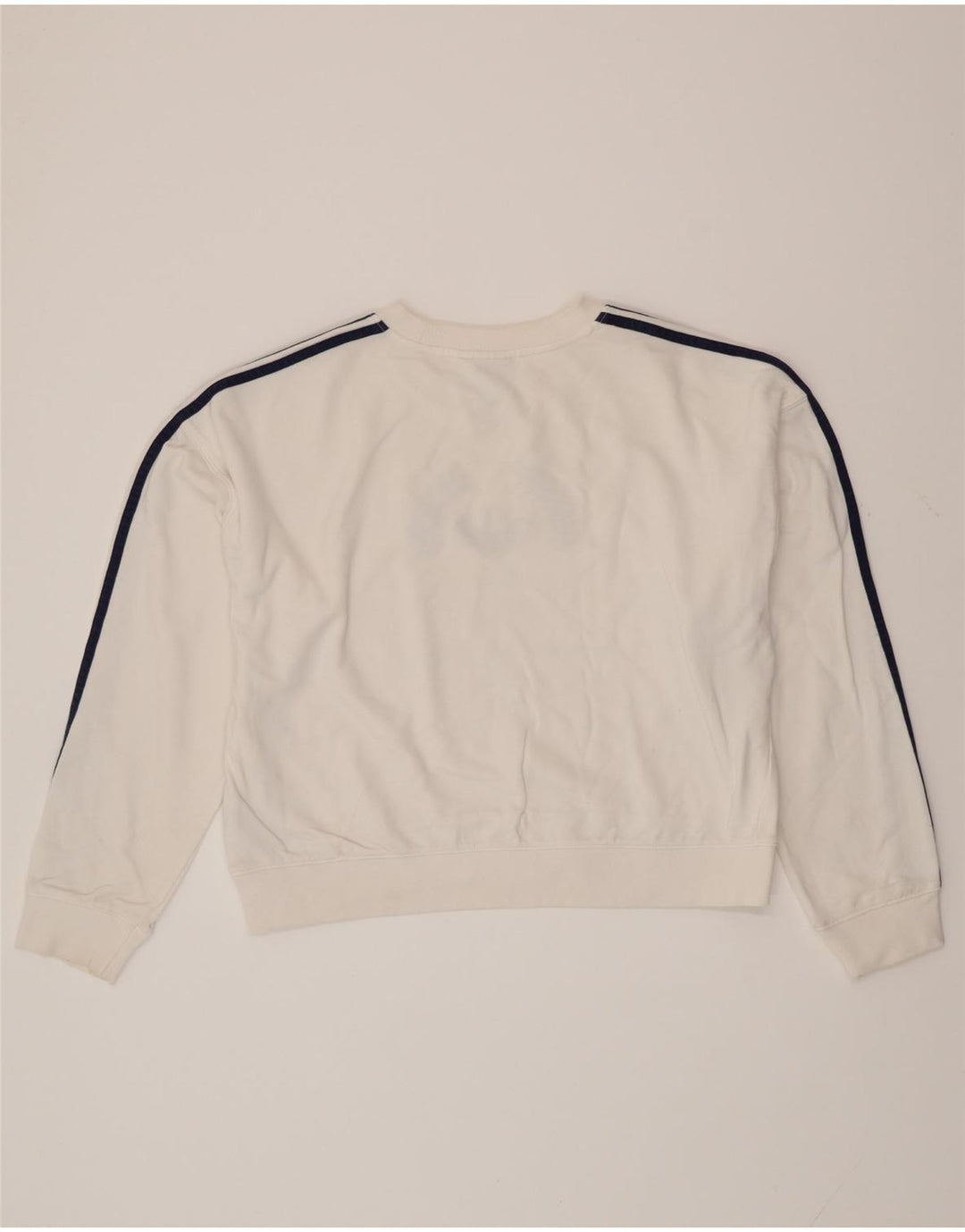 ADIDAS Ženska prekomjerna trenirka s grafičkim motivima UK 12 Srednje bijela