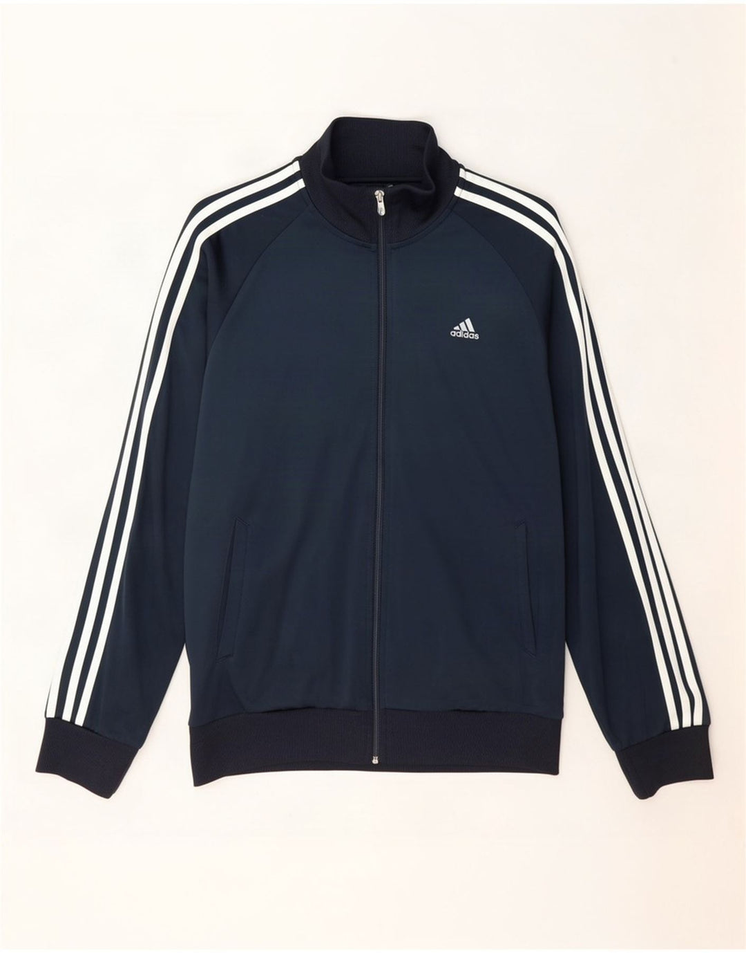Adidas muška gornja jakna od trenirke Medium tamnoplavi poliester