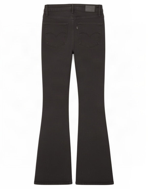 Levi's ženske 725 traperice s visokim usponom W26 L32 crni pamuk