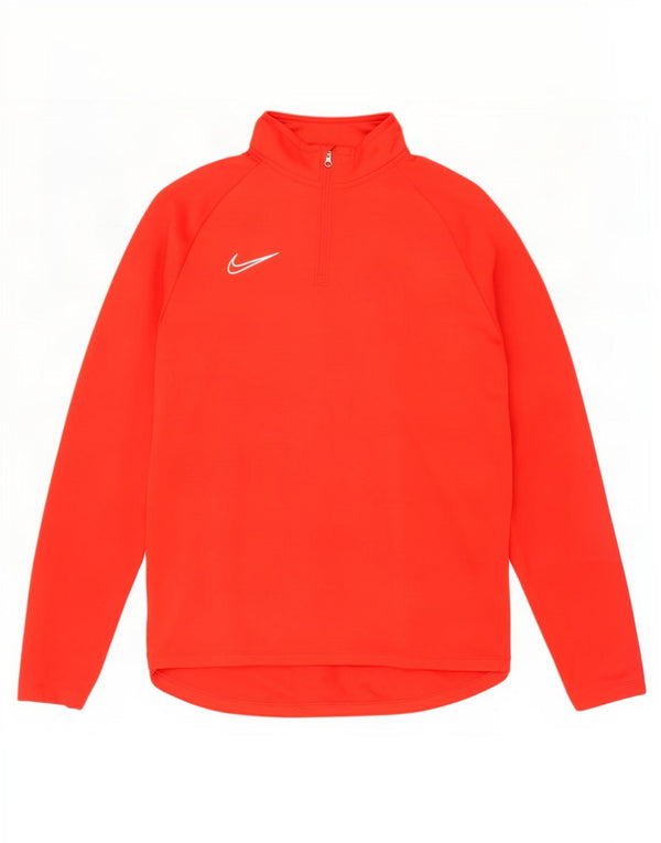 Nike Dri Fit Pulover Pulover s Izrezom i Topom, Veliki Red Colourblock