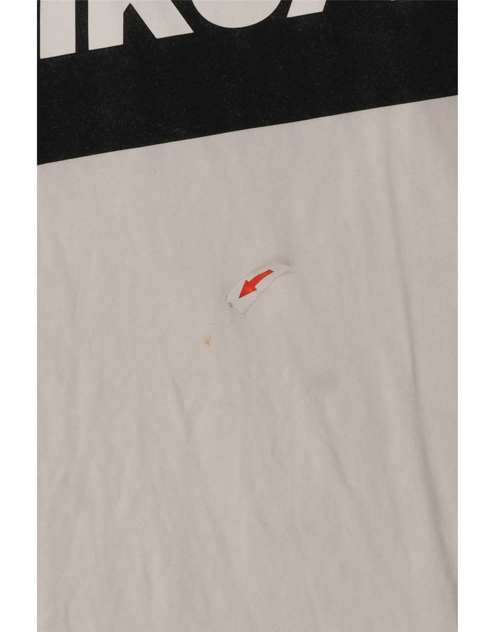 Nike muški grafički gornji dio prsluka 2XL bijeli pamuk u boji