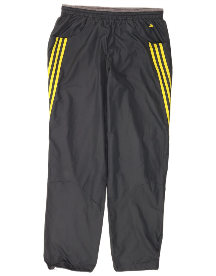 Adidas muške trenirke hlače Joggers srednje sivi poliester