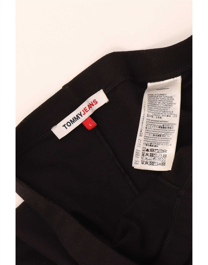 Tommy Hilfiger Ženske tajice UK 16 Veliki crni poliester
