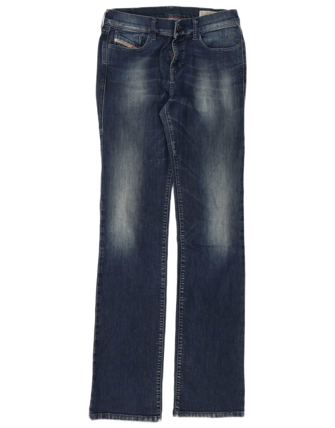 DIESEL Ženske traperice Bootzee Regular Slim Bootcut W28 L35 Plavi pamuk