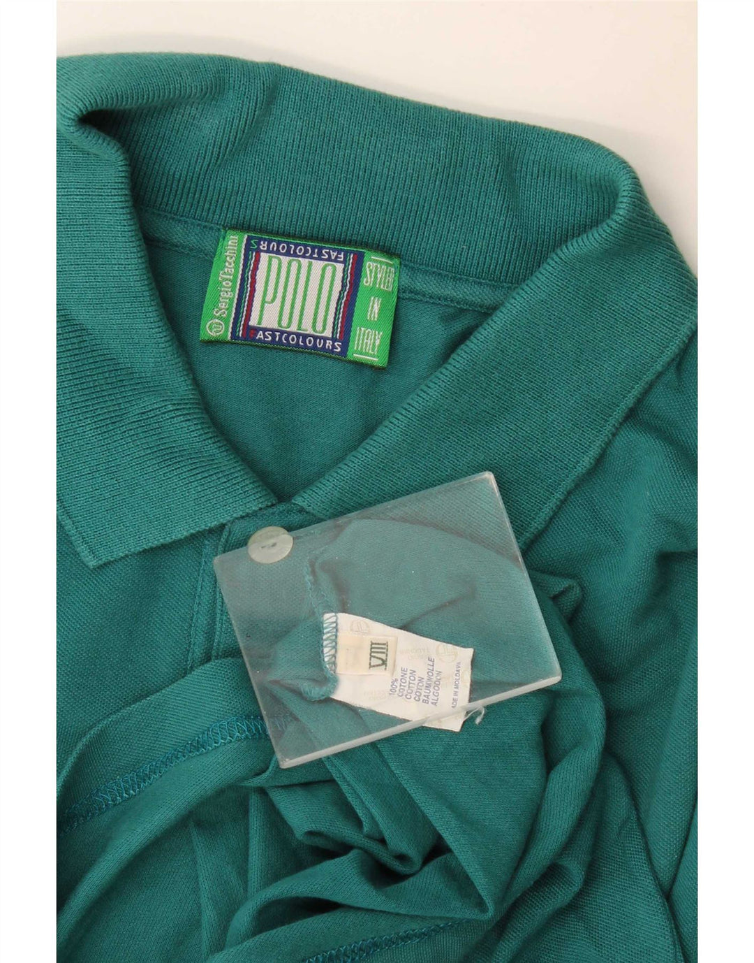 Sergio Tacchini muška polo majica velika zelena pamuk