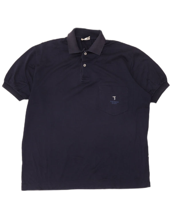 Trussardi muška polo majica IT 50 srednje tamnoplava