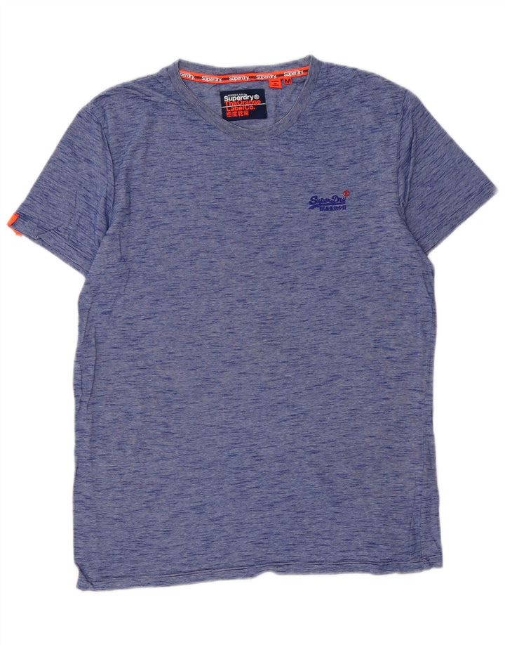 SUPERDRY muška majica kratkih rukava Srednje plavi flekasti pamuk