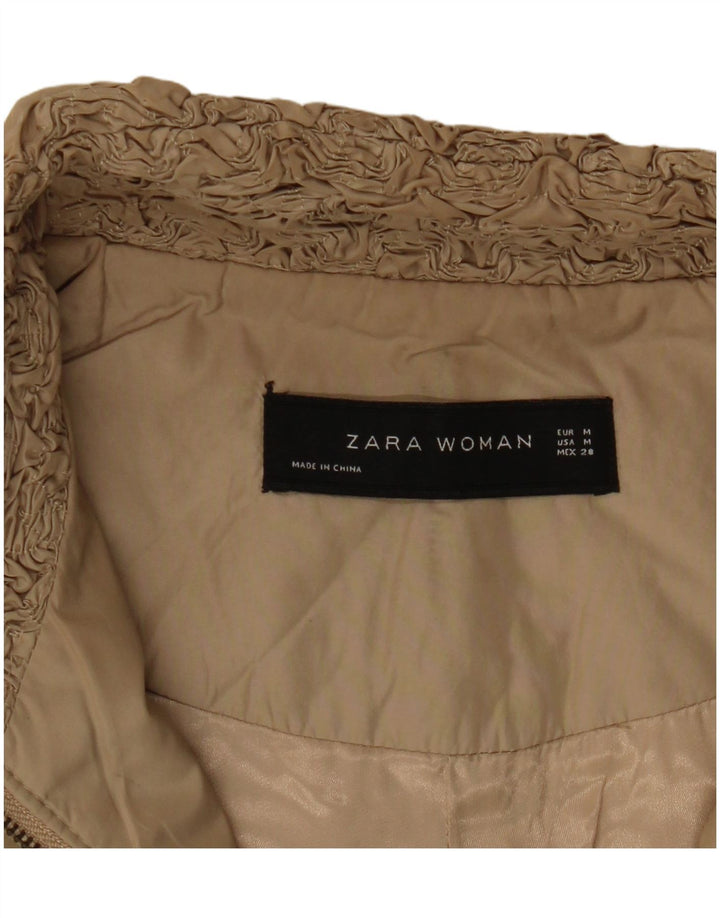 Zara ženska bomber jakna UK 14 srednje bež