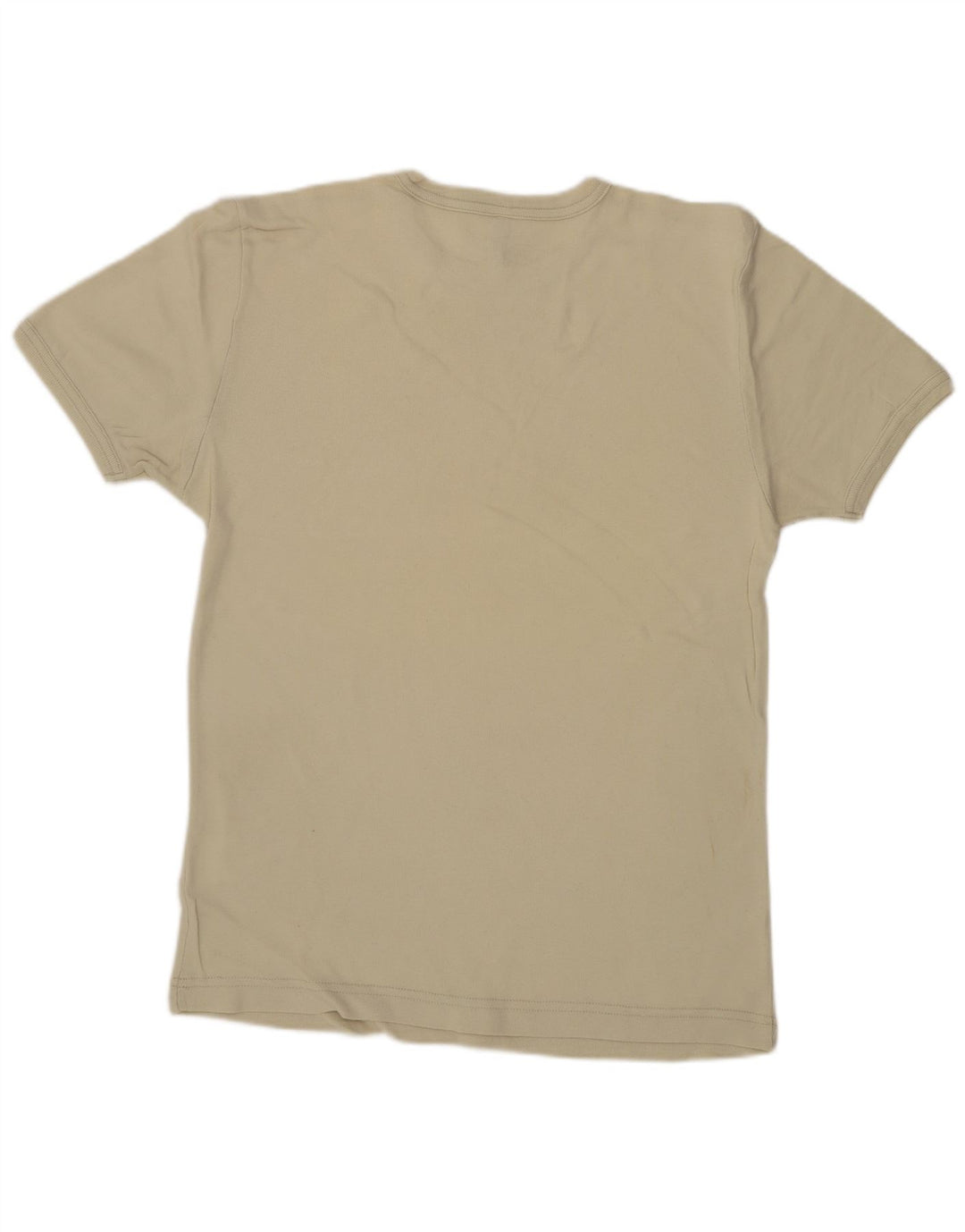 Lee ženska majica kratkih rukava UK 14 Large Beige Cotton