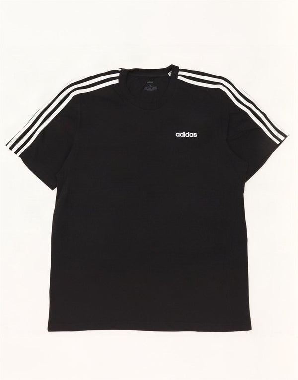 Adidas muška majica XL crni pamuk