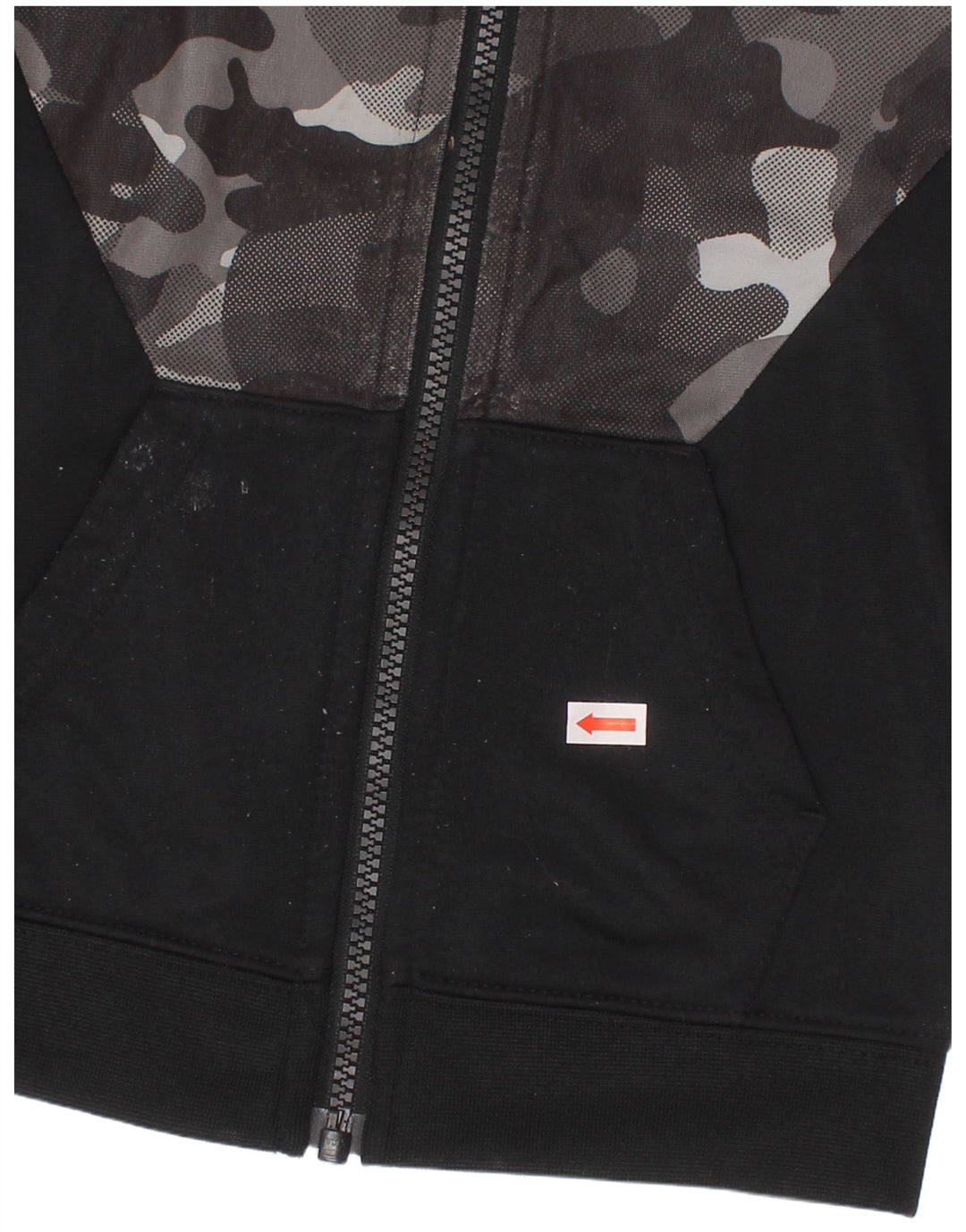 NIKE Gornja jakna trenirke za dječake 3-4 godine, crna maskirna poliester