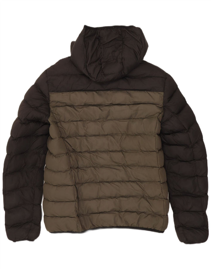 French Connection Ženska podstavljena jakna UK 14 Srednji kaki poliester