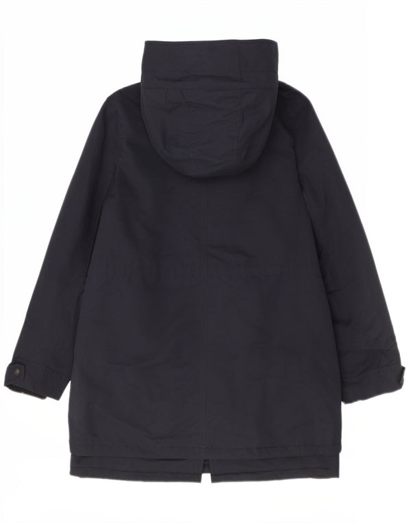 Marks & Spencer ženska šerpa parka jakna s kapuljačom UK 12 srednje tamnoplava