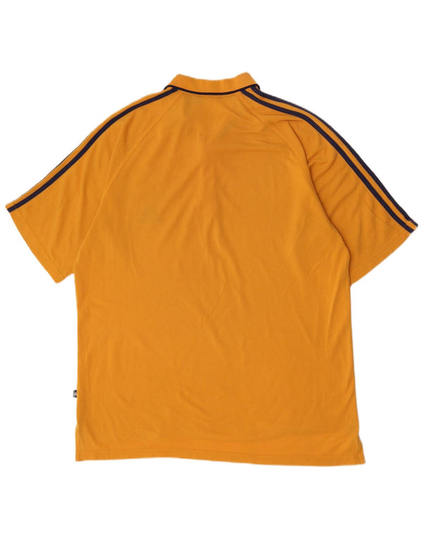 Adidas muška polo majica UK 48/50 XL žuti pamuk