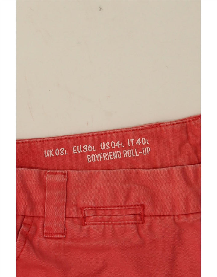 GAP Ženske kaki chino kratke hlače UK 8 male W32 crvene