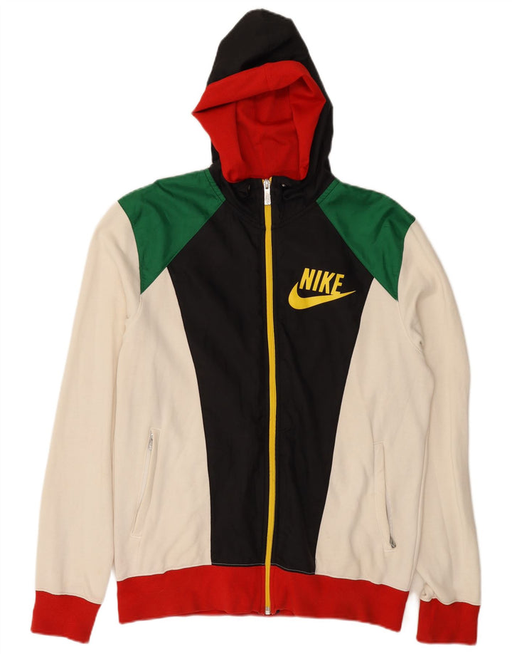 Nike muški pulover s kapuljačom s patentnim zatvaračem, srednje raznobojne boje
