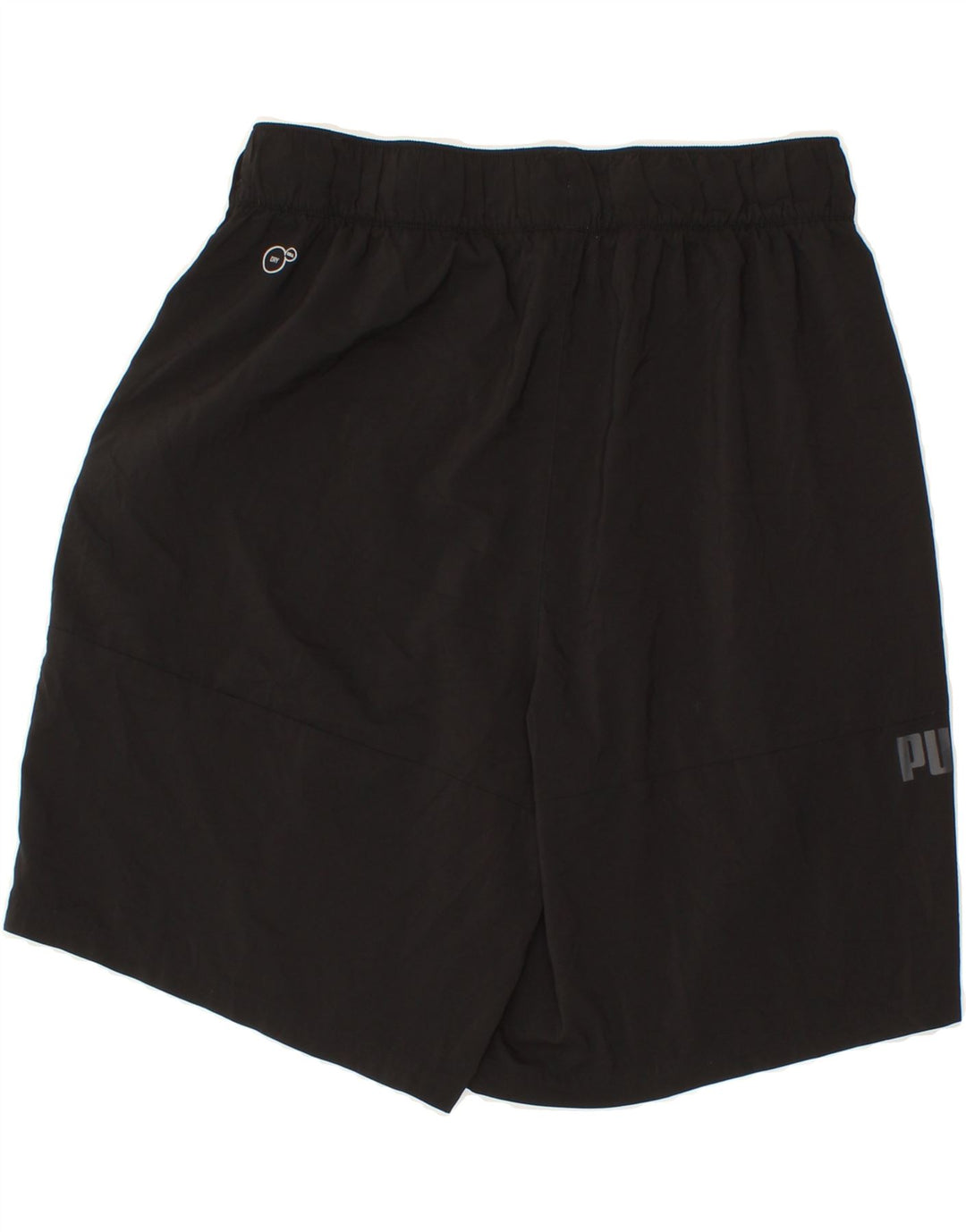 PUMA Mens Graphic Sport Shorts Large  Black Vintage Puma and Second-Hand Puma from Messina Hembry 