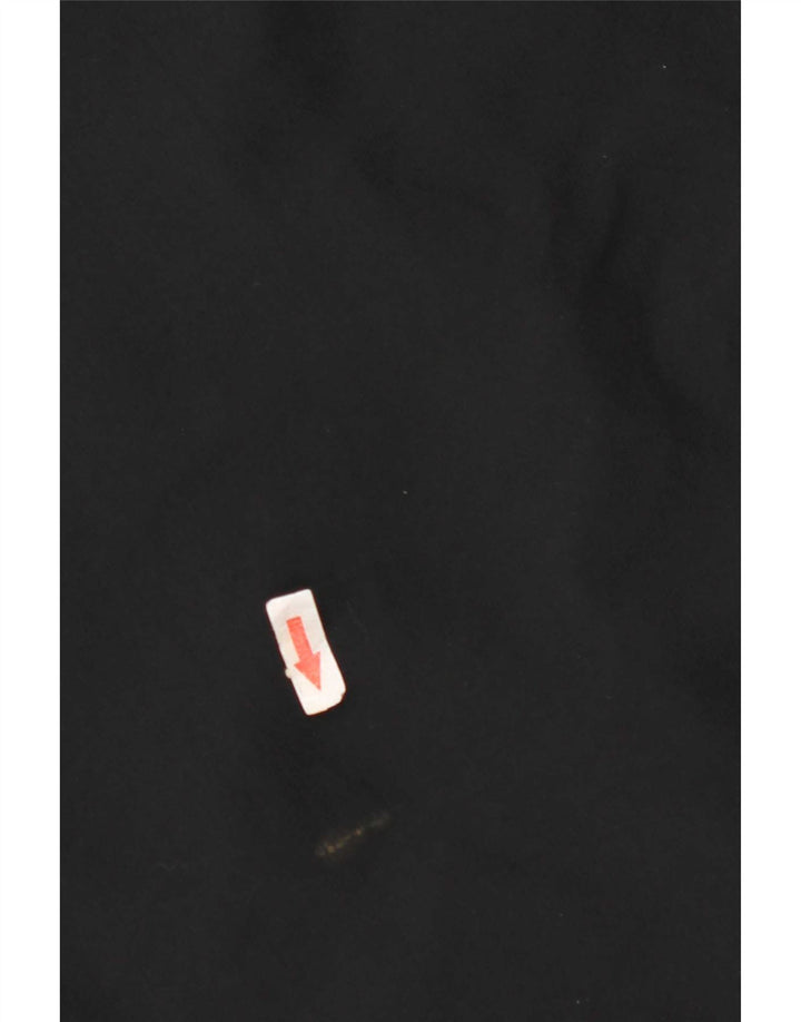 Nike Dri Fit trenirka velika jakna od crnog poliestera