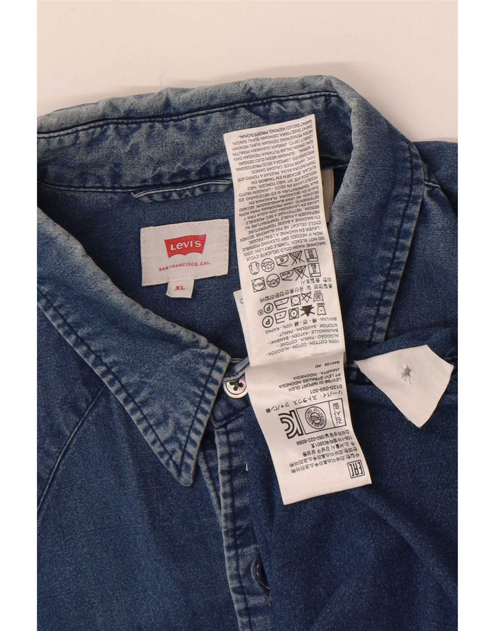 Muška traper košulja Levi's XL Plava Pamuk
