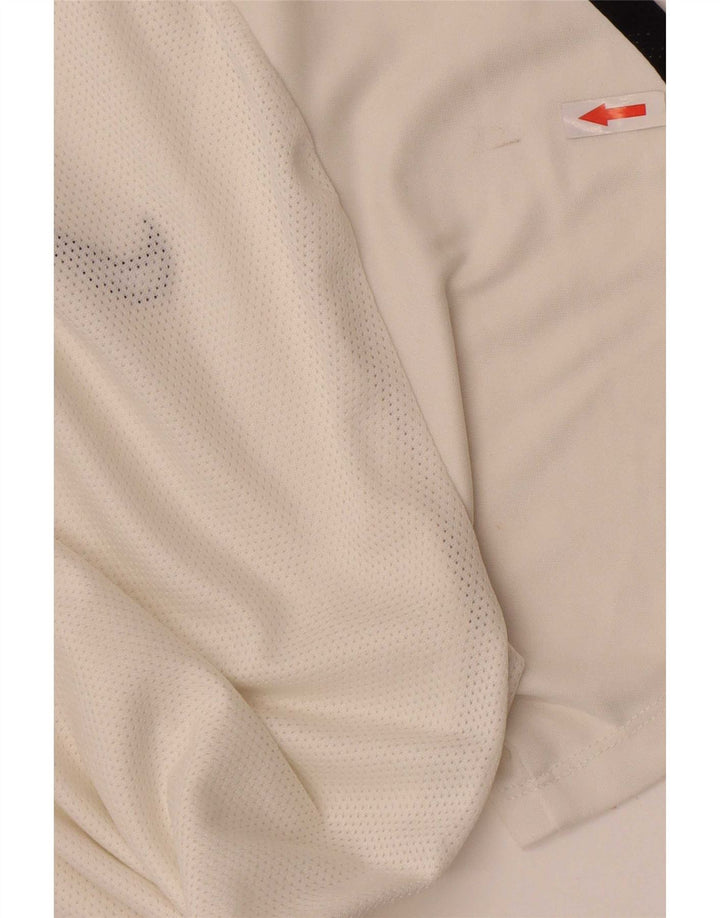 Nike Dri Fit majica kratkih rukava velika bijela poliesterska boja