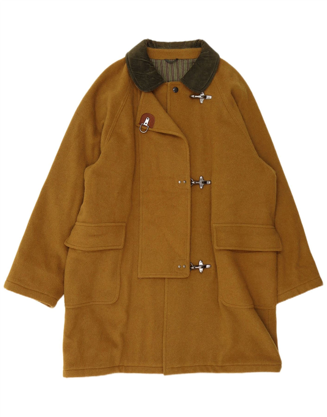Merlet ženski oversized Duffle Coat UK 18 XL kaki boje