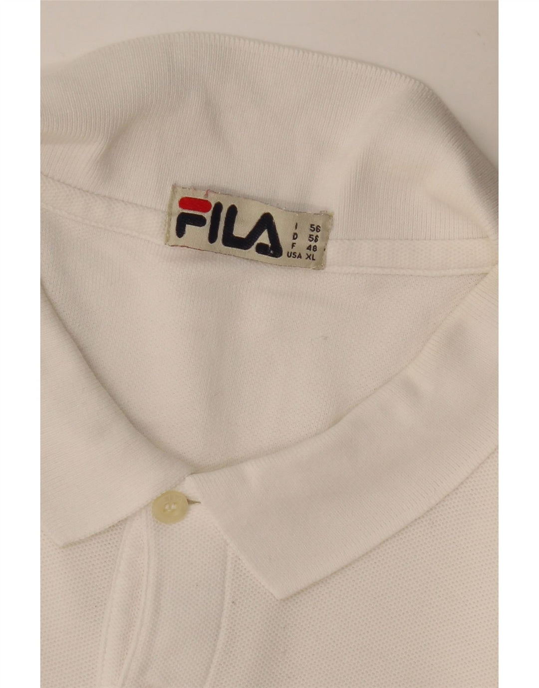 FILA muška polo majica IT 56 2XL bijela