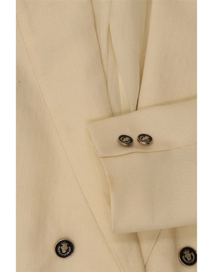 Cody ženski sako s dvostrukim kopčanjem IT 40 Small Off White