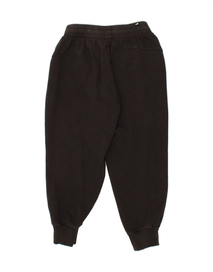 PUMA Womens Tracksuit Trousers Joggers UK 14 Medium Black Vintage Puma and Second-Hand Puma from Messina Hembry 