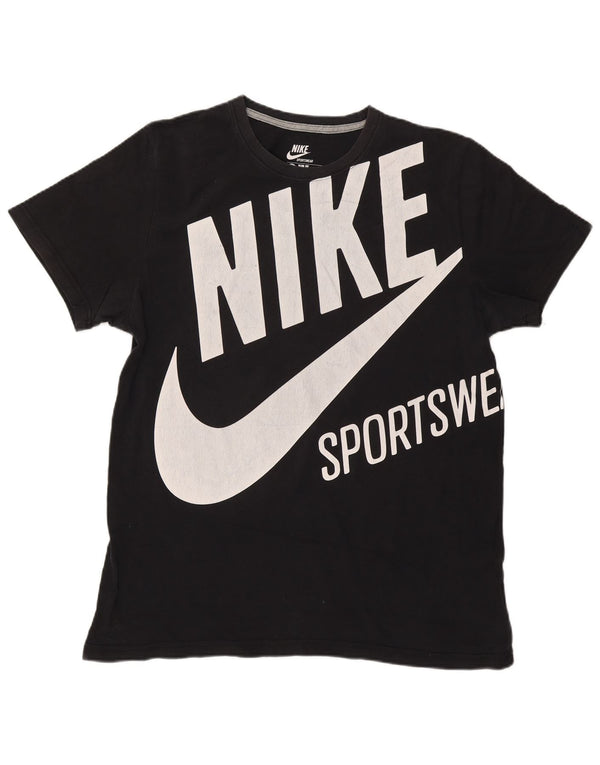 Nike muška majica kratkih rukava Slim Fit 2XL, crni pamuk