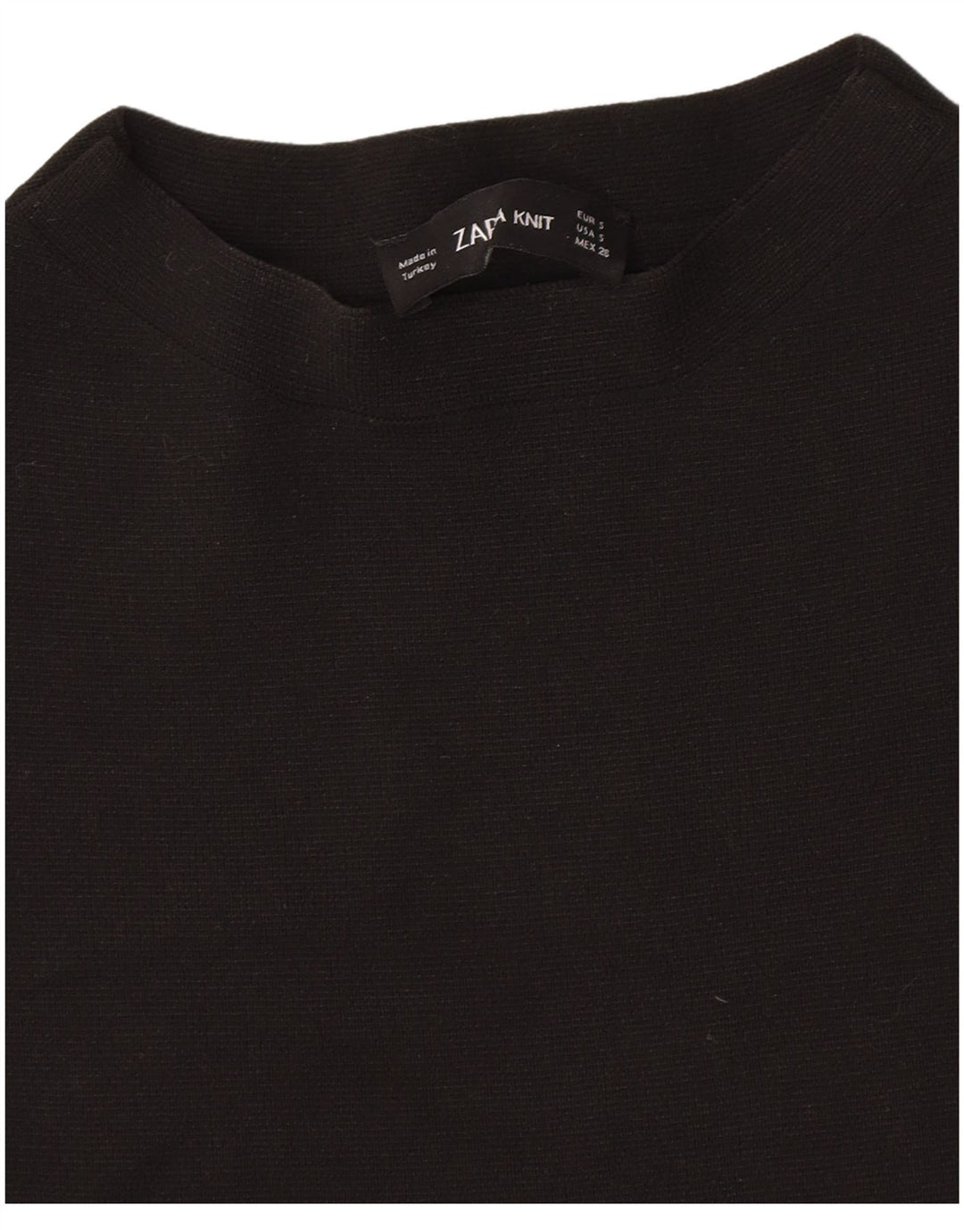Zara ženski prsluk UK 8 Small Black