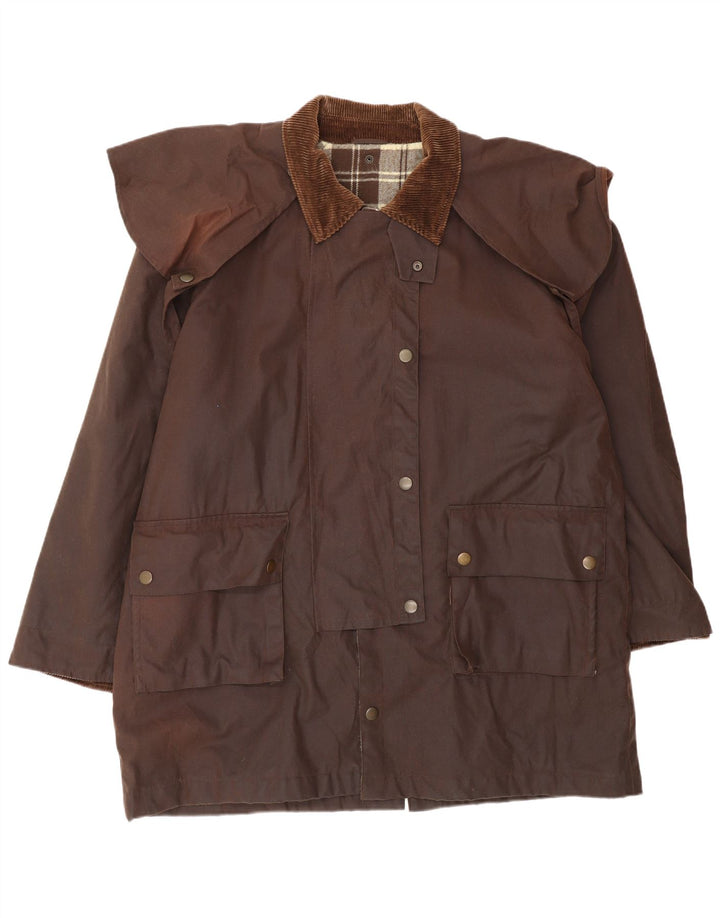 Derby muška jakna od voštanog pamuka UK 40 Large Brown