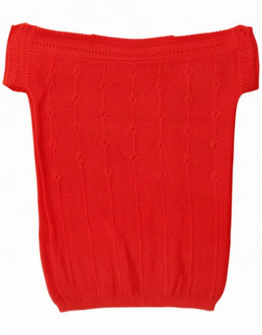 Vintage ženski pulover bluza Top UK 10 Small Red