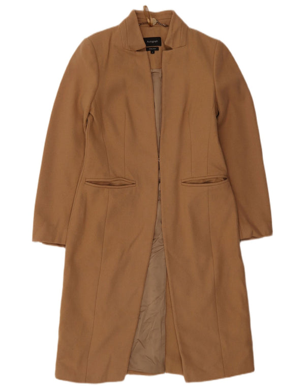 Marks & Spencer ženski kaput s autogramom UK 8 Small Brown Wool