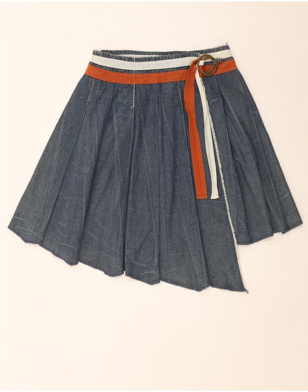 Intrend ženska traper namotana asimetrična suknja IT 38 XS W28 plavi pamuk