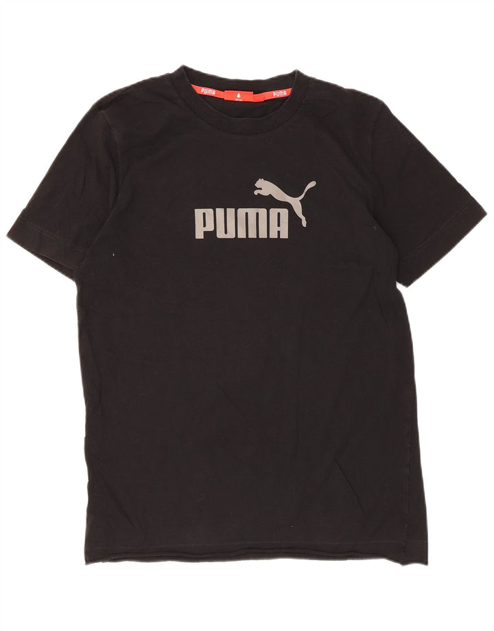 Puma muška majica s grafičkim motivima, mala crna