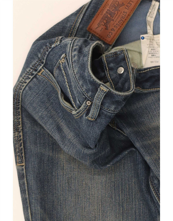 Levi's ženske uske traperice W28 L31 plavi pamuk